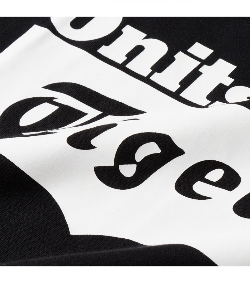 Black / White Onitsuka Tiger T Shirts | 02849-KGRQ