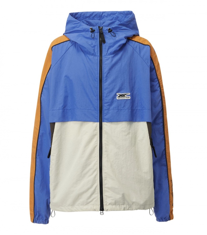 Blue Onitsuka Tiger Jackets | 12059-FJGI