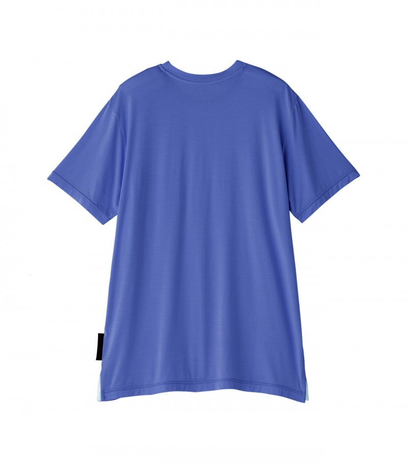 Blue Onitsuka Tiger T Shirts | 15970-LDPE