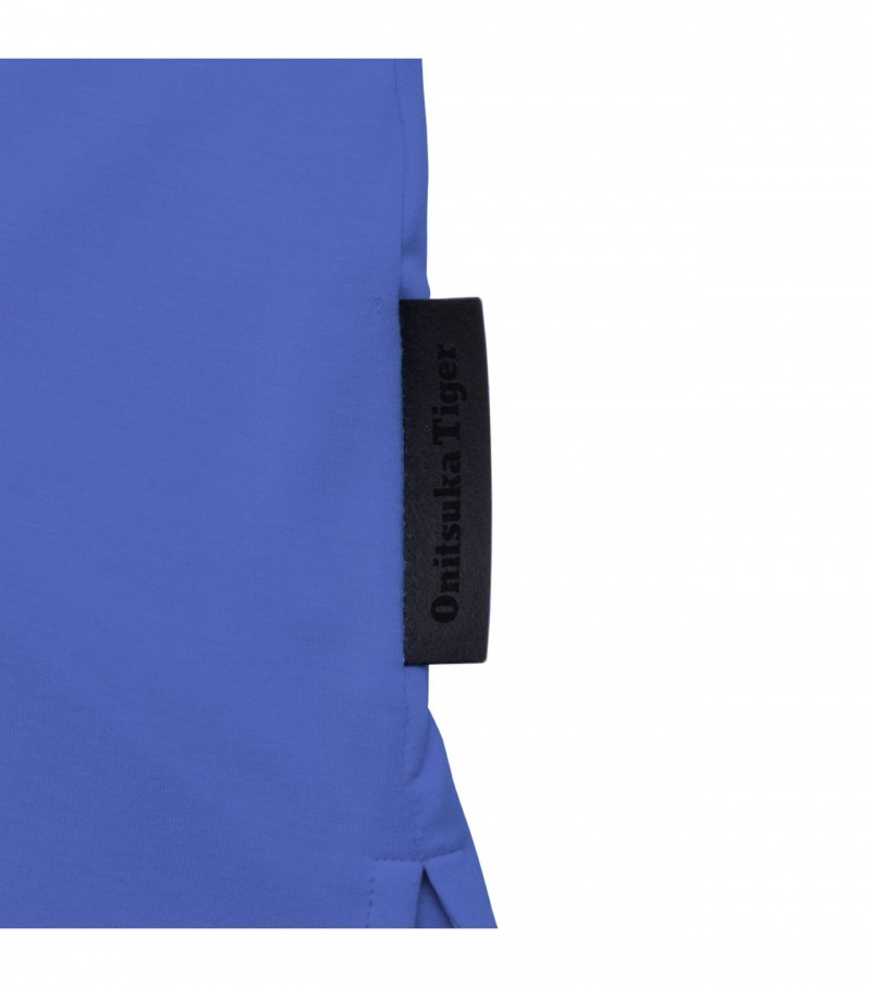 Blue Onitsuka Tiger T Shirts | 45830-ICEL