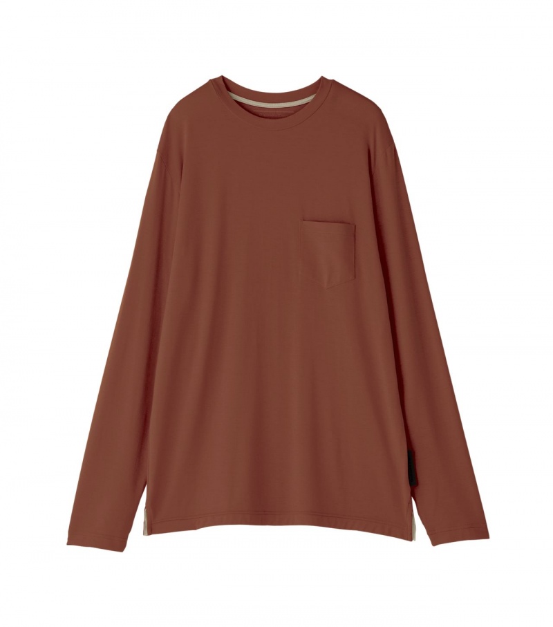 Brown Onitsuka Tiger Ls Tops | 13908-MBYC