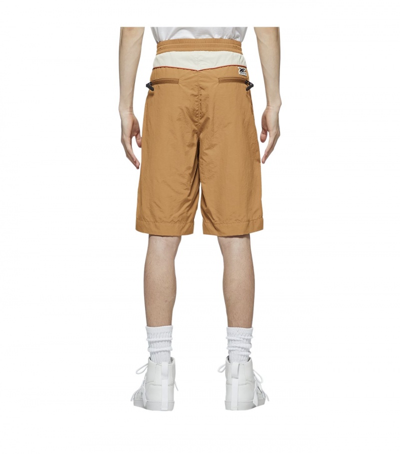 Brown Onitsuka Tiger Shorts | 42609-FSCR