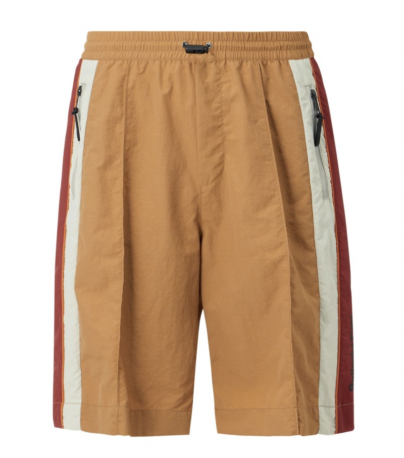 Brown Onitsuka Tiger Shorts | 42609-FSCR