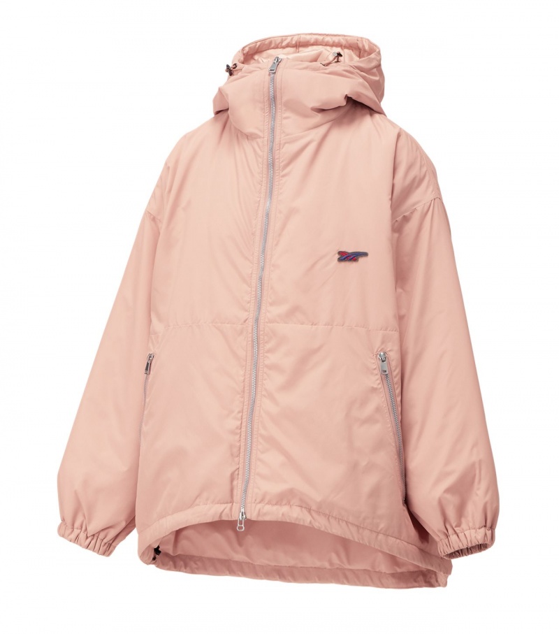 Coral Onitsuka Tiger Ws Blouson Jackets | 13296-GOVJ