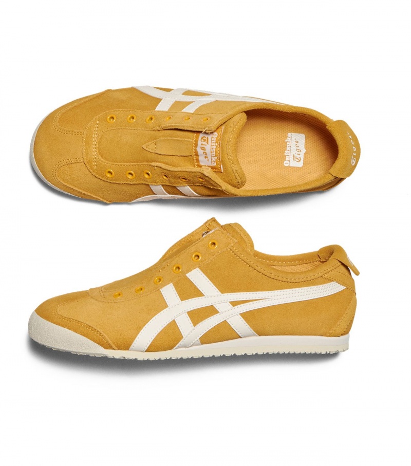 Cream Onitsuka Tiger Mexico 66 Slip-On | 21058-IKME