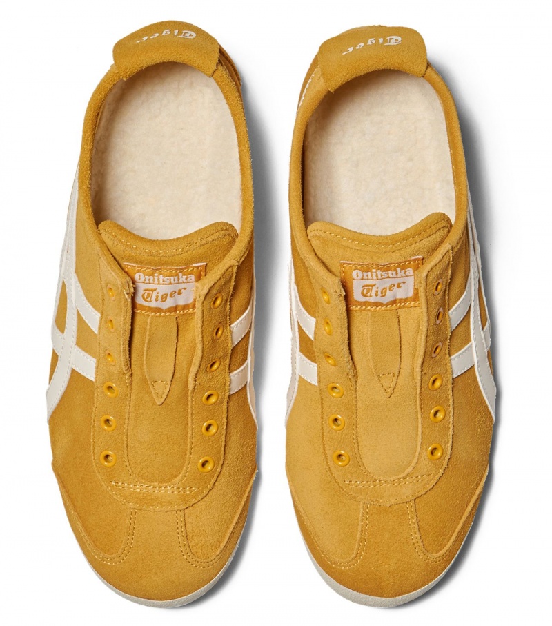 Cream Onitsuka Tiger Mexico 66 Slip-On | 21058-IKME