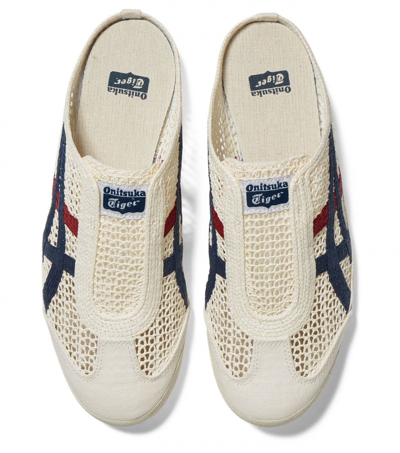 Cream / Blue Onitsuka Tiger Mexico 66 Sabot | 59084-NHWM