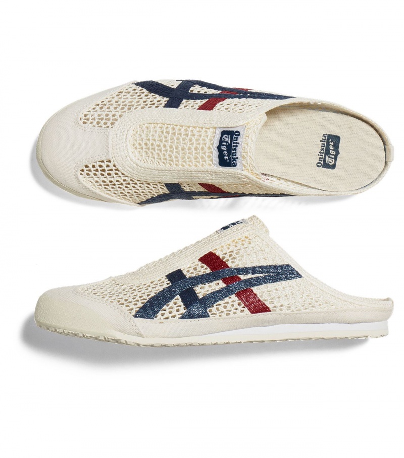 Cream / Blue Onitsuka Tiger Mexico 66 Sabot | 59084-NHWM