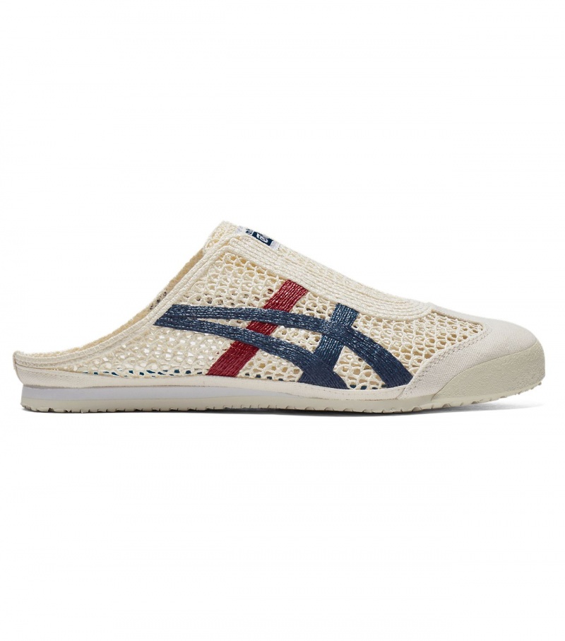 Cream / Blue Onitsuka Tiger Mexico 66 Sabot | 79056-RNYQ