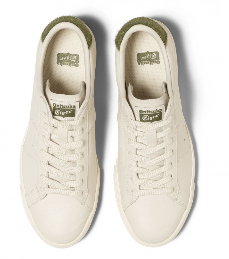 Cream / Brown Green Onitsuka Tiger Lawnship 3.0 | 38109-JOTB