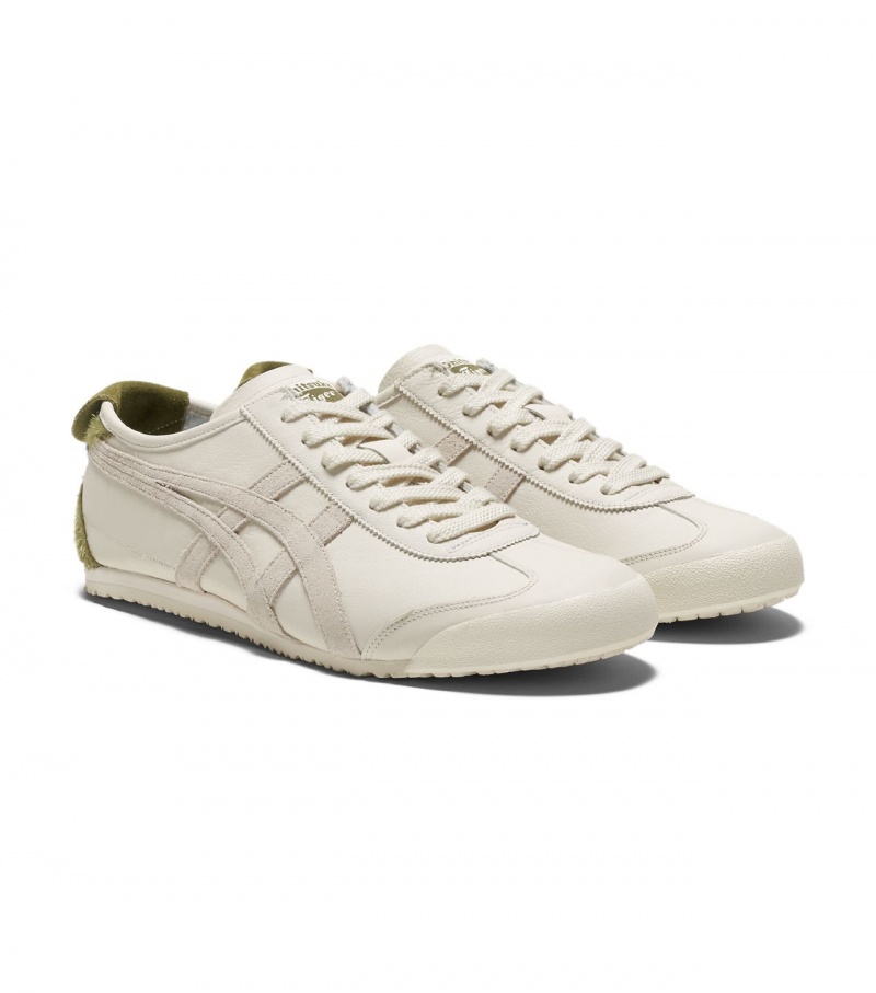 Cream / Brown Green Onitsuka Tiger Mexico 66 | 94532-XHOQ