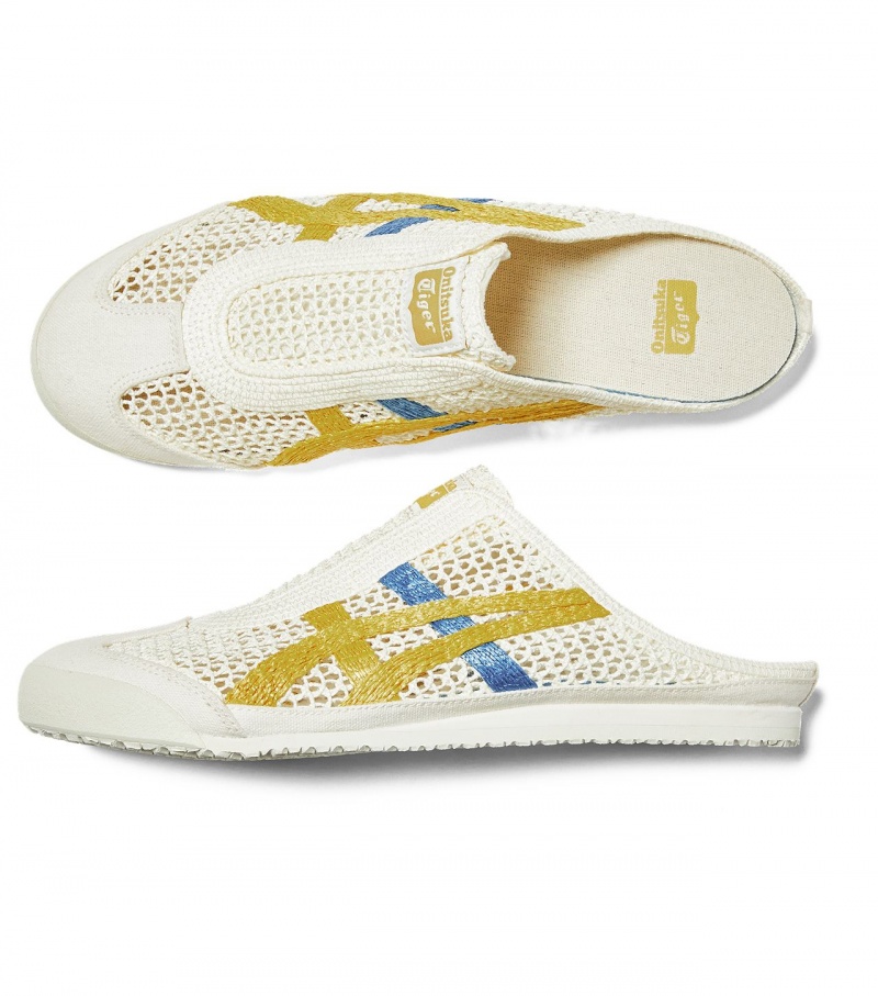 Cream / Mustard Onitsuka Tiger Mexico 66 Sabot | 85096-UNTF