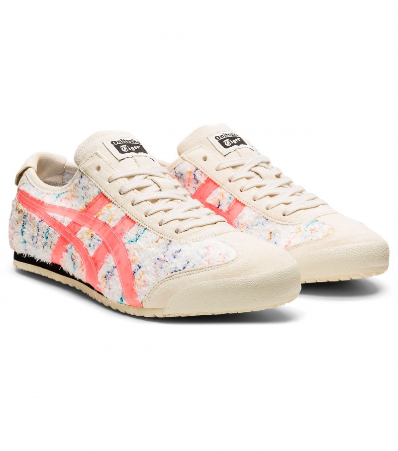 Cream / Orange Coral Onitsuka Tiger Mexico 66 | 63871-LWOC