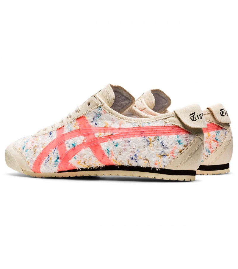 Cream / Orange Coral Onitsuka Tiger Mexico 66 | 63871-LWOC