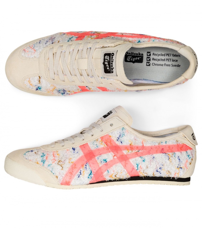 Cream / Orange Coral Onitsuka Tiger Mexico 66 | 46910-PEZD