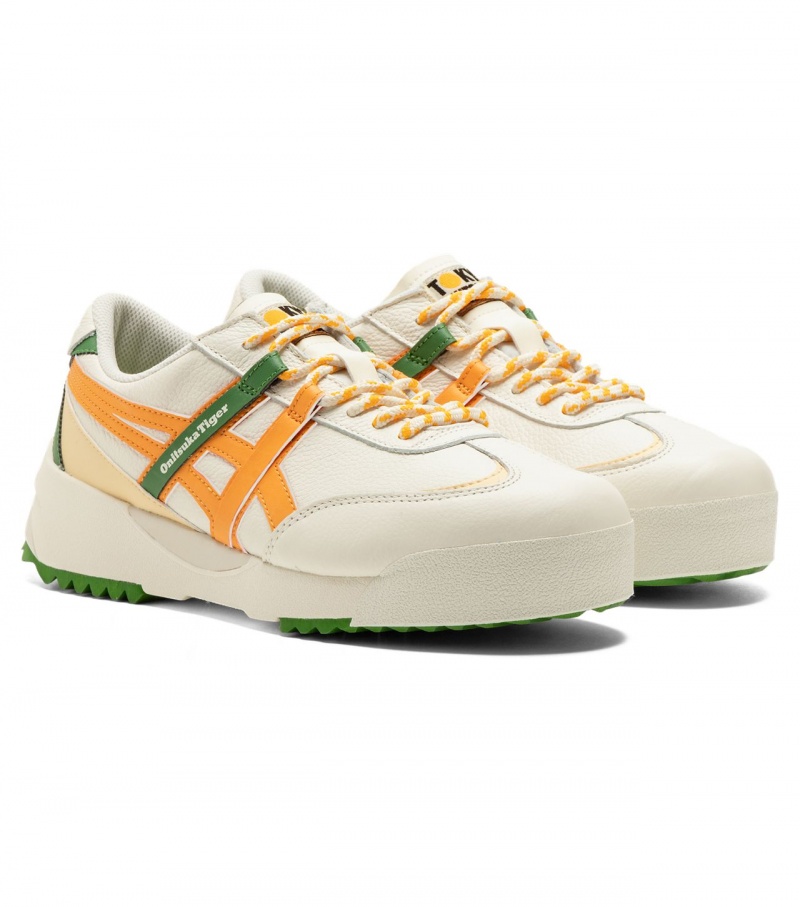 Cream / Orange Onitsuka Tiger Delegation Ex | 27346-QMCG