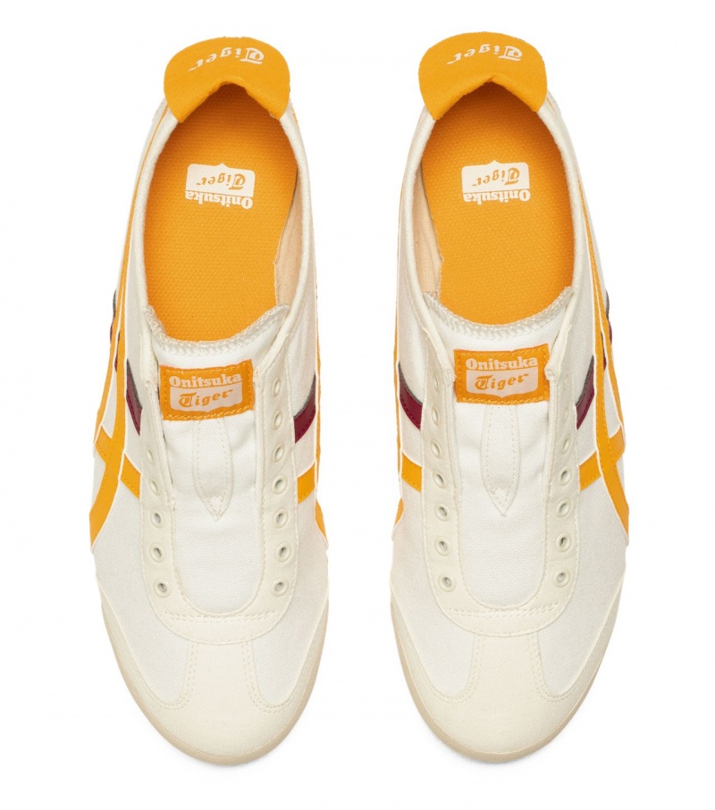 Cream / Orange Onitsuka Tiger Mexico 66 Slip-On | 64319-YQFI