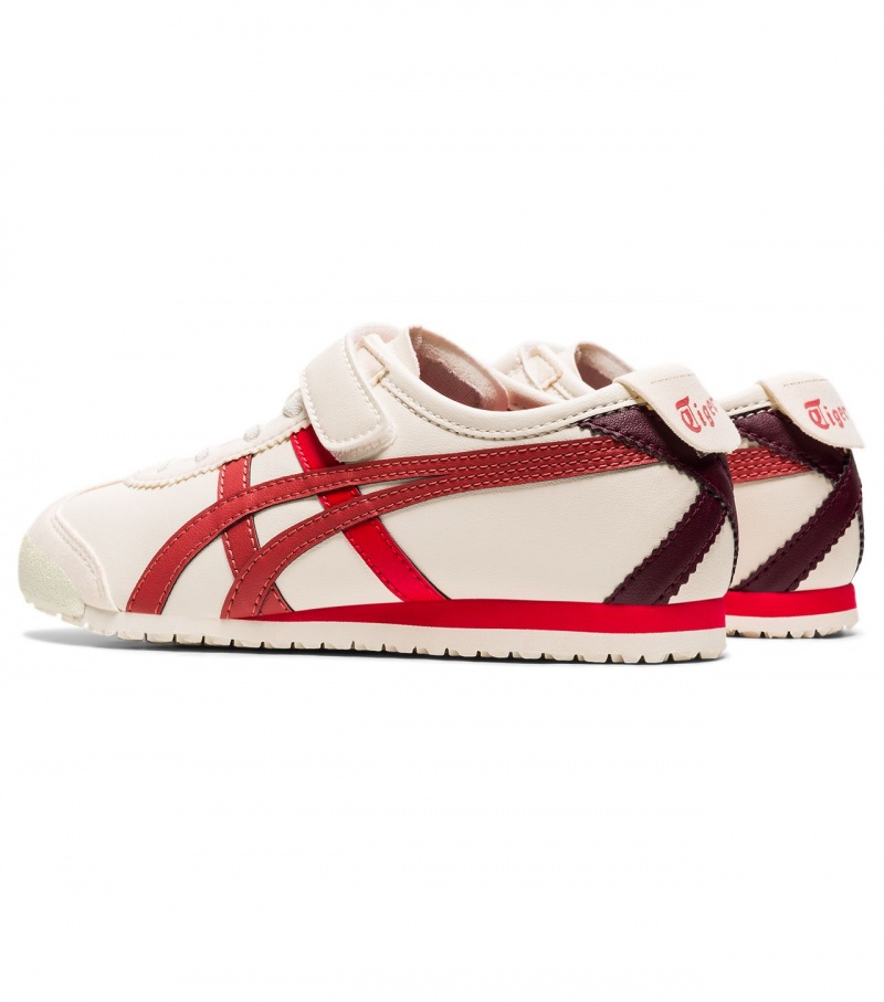 Cream / Red Dark Red Onitsuka Tiger Mexico 66 | 82753-GBYV