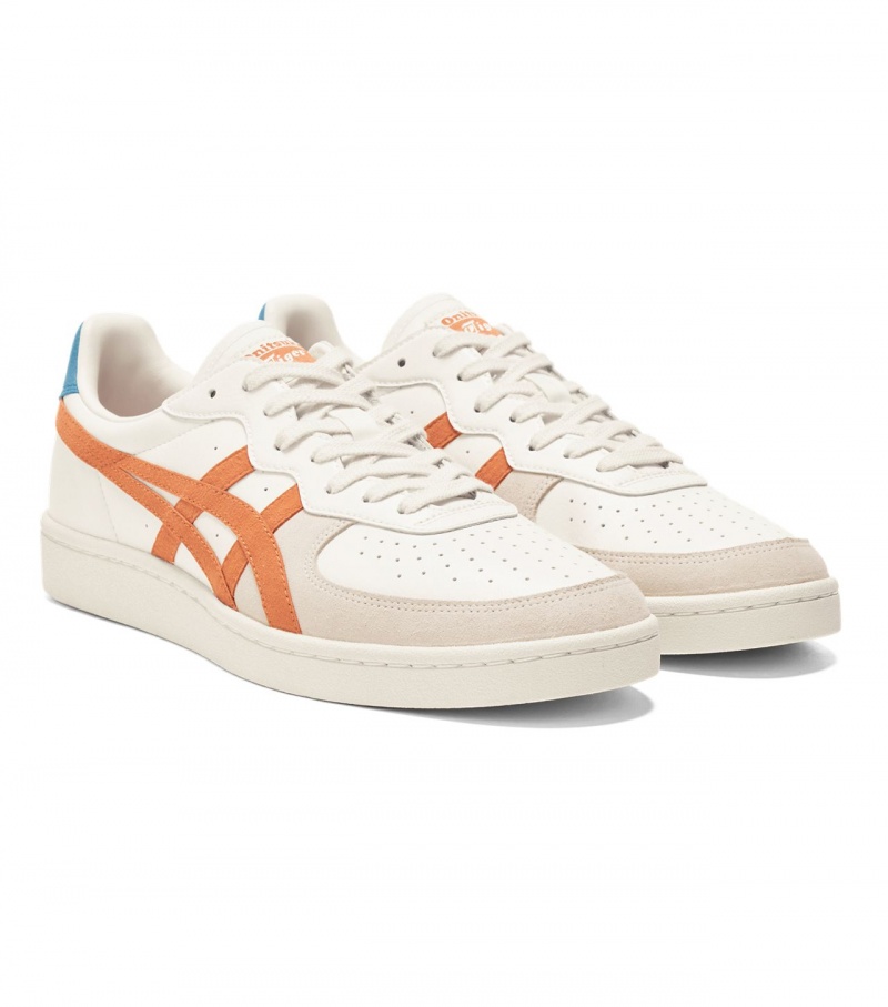 Cream / Red Orange Onitsuka Tiger Gsm | 04175-ZOQR