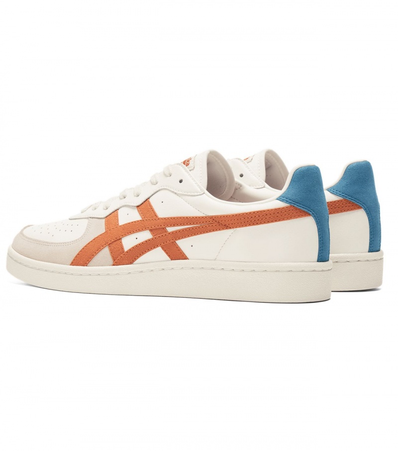 Cream / Red Orange Onitsuka Tiger Gsm | 04175-ZOQR