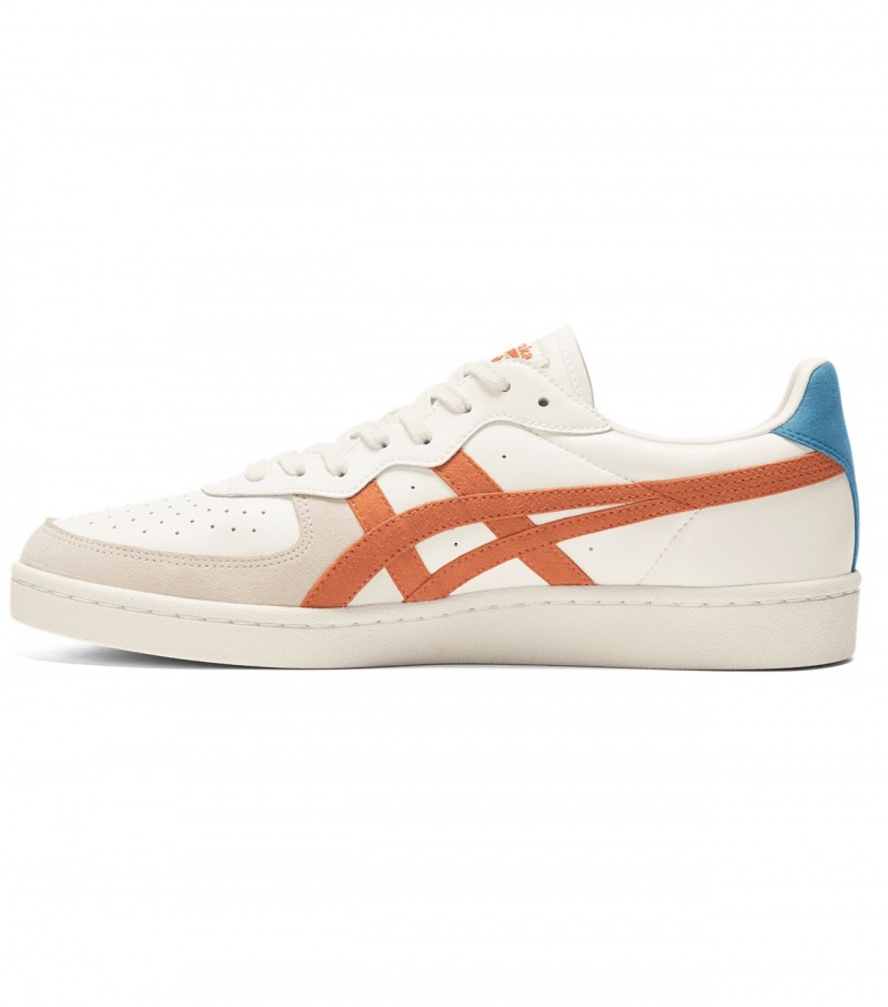 Cream / Red Orange Onitsuka Tiger Gsm | 80192-QKST