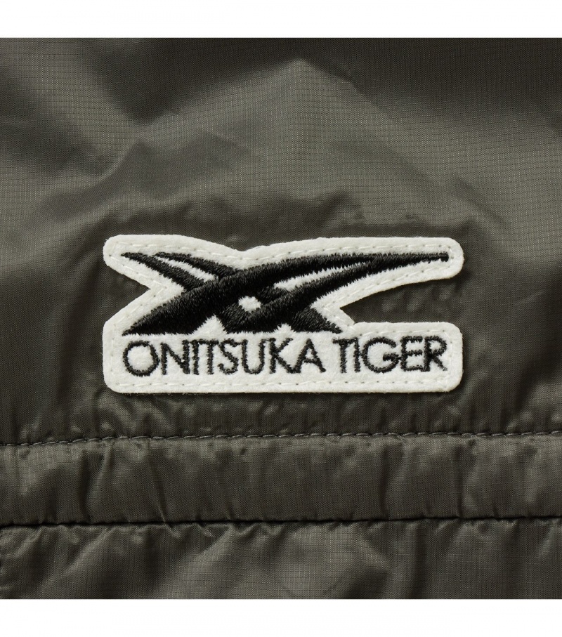 Dark Grey Onitsuka Tiger Jackets | 04537-QBFM