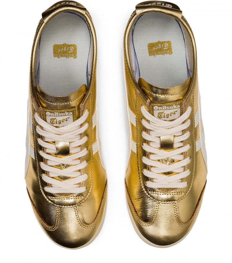 Gold Onitsuka Tiger Mexico 66 | 02593-NFJD