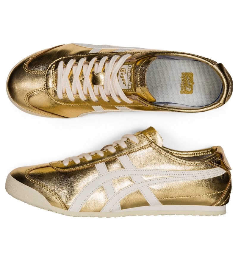 Gold Onitsuka Tiger Mexico 66 | 02593-NFJD