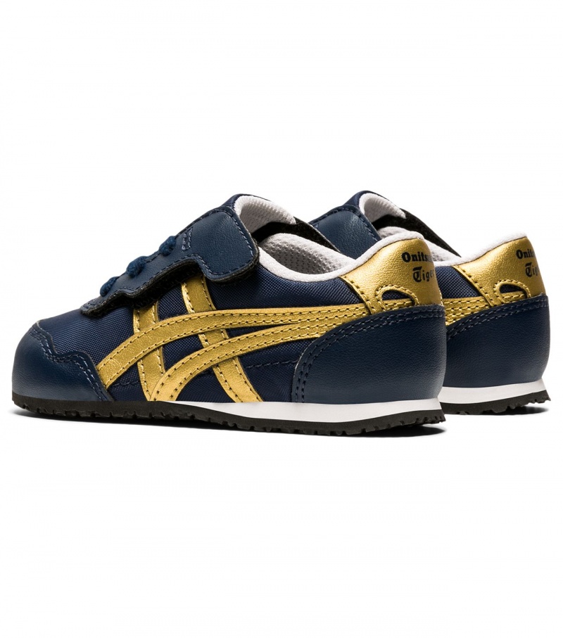 Gold Onitsuka Tiger Serrano | 41873-WGQJ