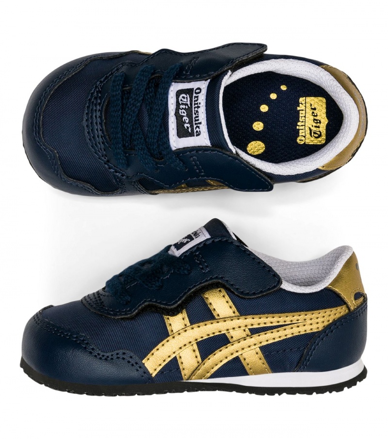 Gold Onitsuka Tiger Serrano | 41873-WGQJ