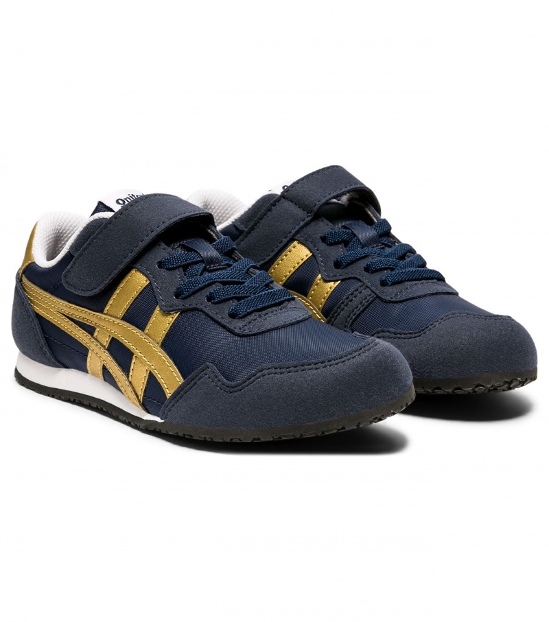 Gold Onitsuka Tiger Serrano | 80239-FKWV