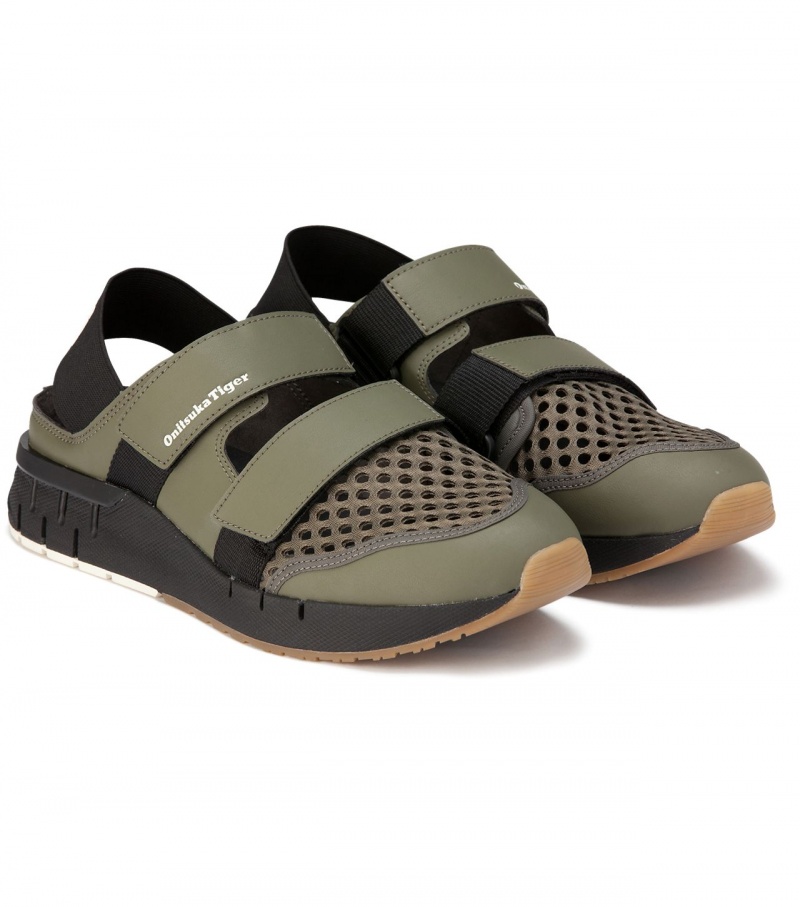 Green Onitsuka Tiger Rebilac Sandal | 82546-VXEF