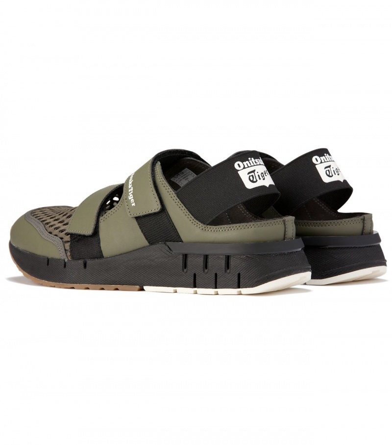 Green Onitsuka Tiger Rebilac Sandal | 82546-VXEF