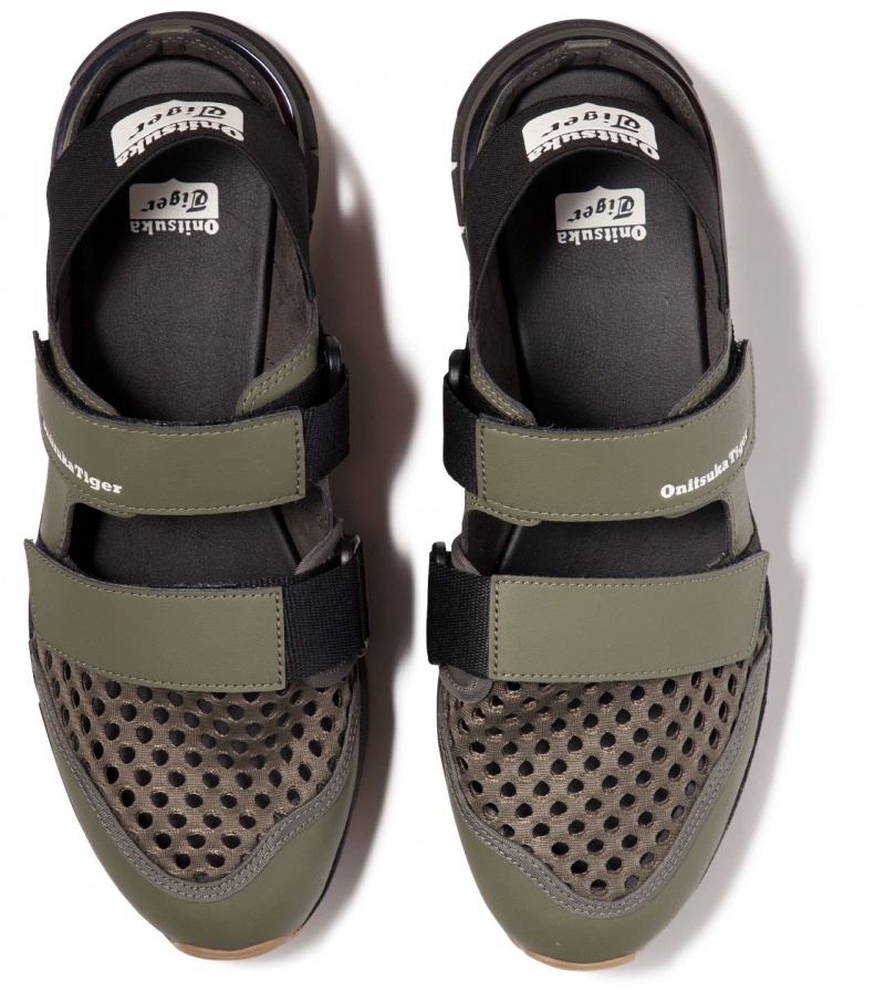 Green Onitsuka Tiger Rebilac Sandal | 98301-LUHR