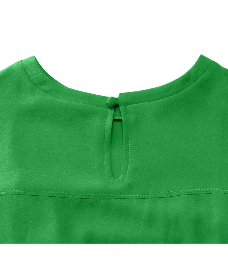 Green Onitsuka Tiger Ws Dress | 20634-OWIP