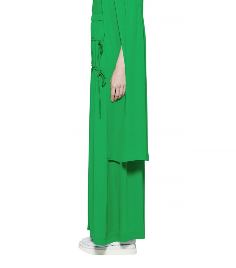 Green Onitsuka Tiger Ws Long Skirts | 19620-MDAE