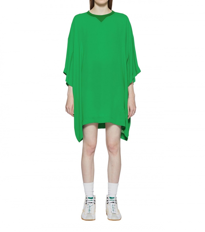 Green Onitsuka Tiger Ws Mini Dress | 68423-JHIO