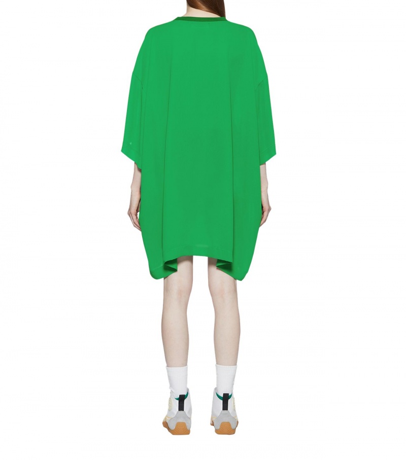 Green Onitsuka Tiger Ws Mini Dress | 68423-JHIO