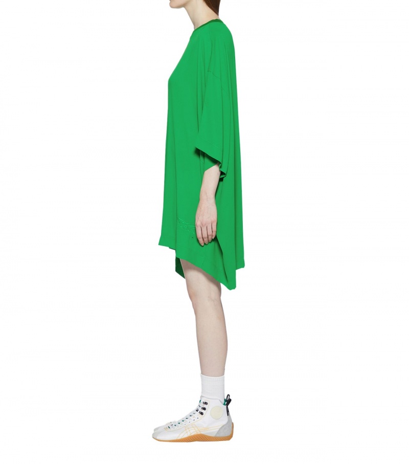 Green Onitsuka Tiger Ws Mini Dress | 68423-JHIO