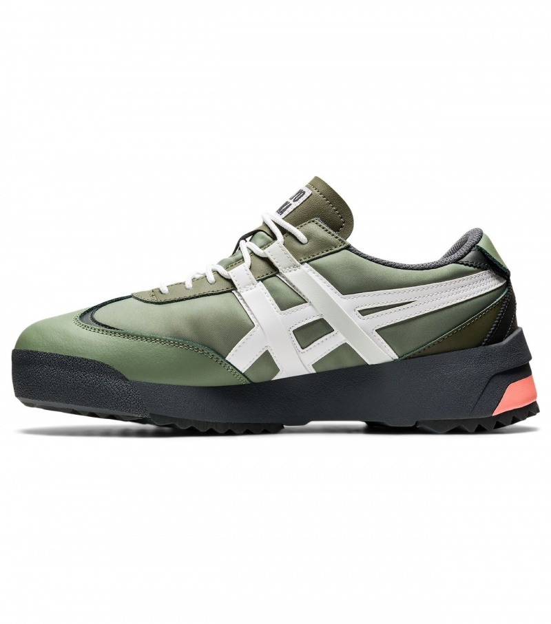 Green / White Onitsuka Tiger Delegation Ex | 68917-ZQSI