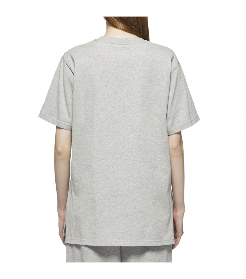 Grey Onitsuka Tiger T Shirts | 07541-YRVC