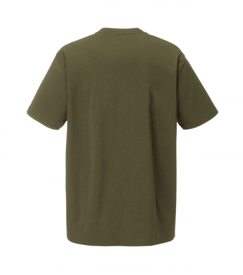 Khaki Onitsuka Tiger T Shirts | 59864-FYNR