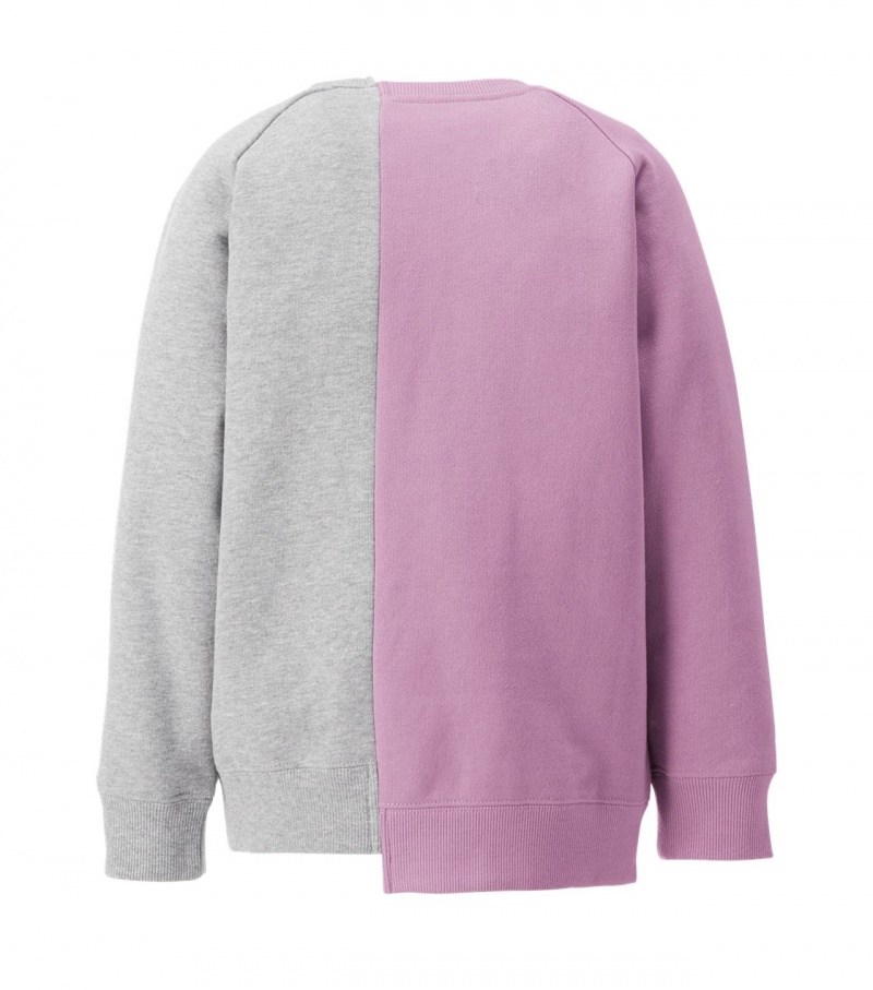 Lavender / Grey Onitsuka Tiger Sweat Tops | 76385-FDAC