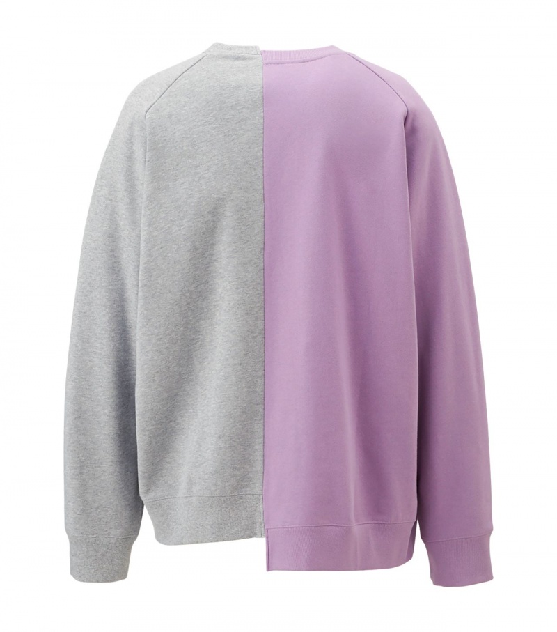 Lavender / Grey Onitsuka Tiger Sweat Tops | 26345-TVAJ