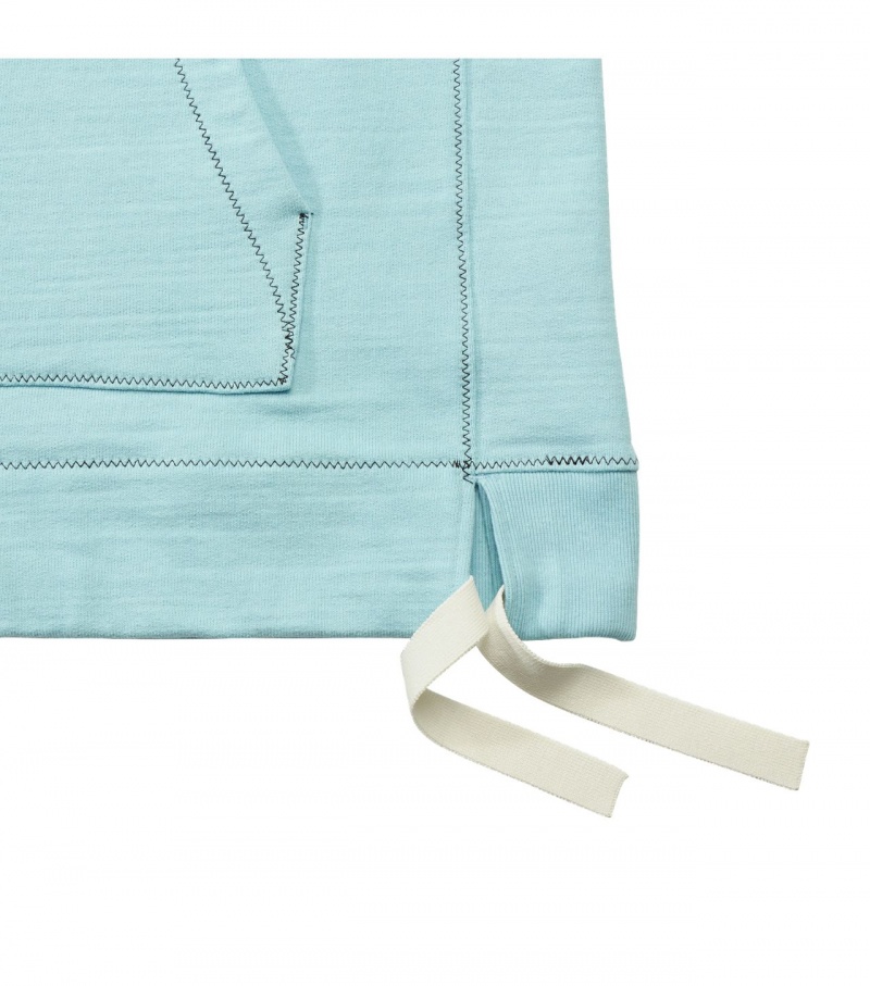 Light Blue Onitsuka Tiger Hoodie | 28017-YGED