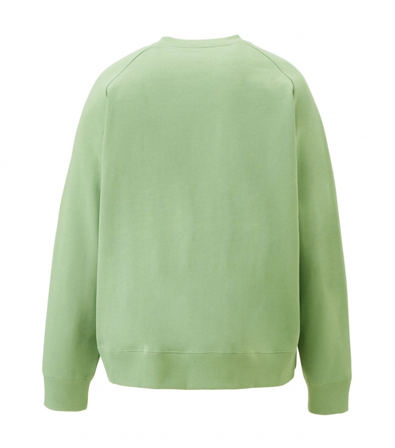 Light Green Onitsuka Tiger Sweat Tops | 39578-JTNC