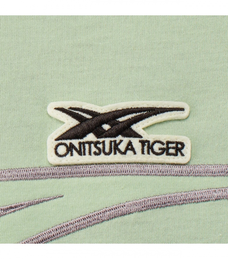 Light Green / Grey Onitsuka Tiger Ss Tops | 78960-OSDV