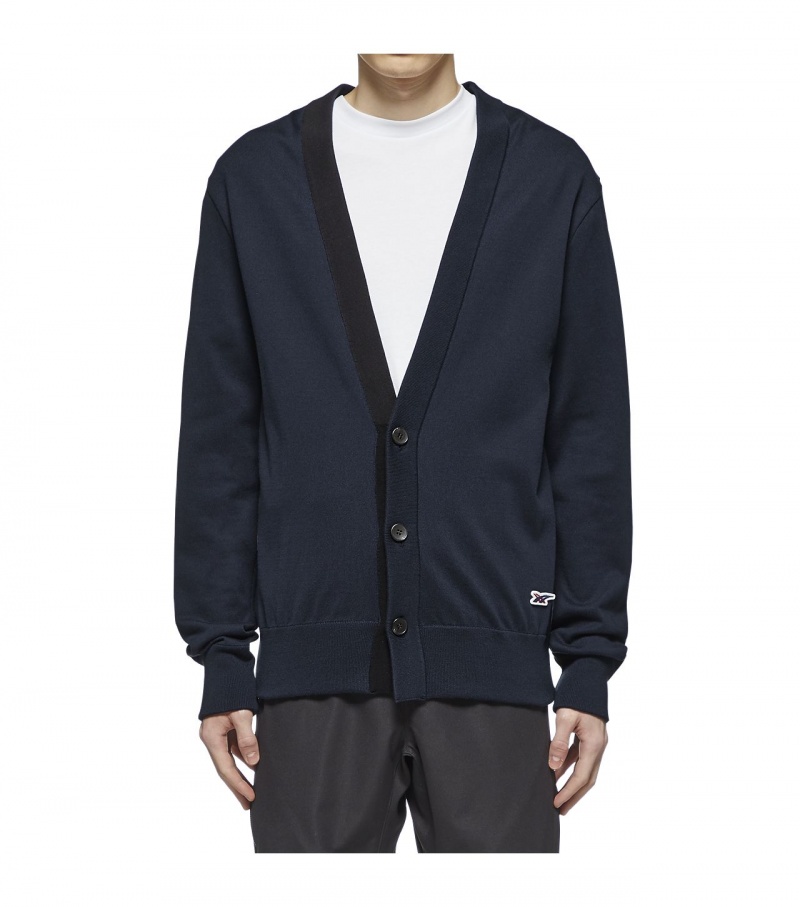 Navy Onitsuka Tiger Cardigan | 10469-ILSV