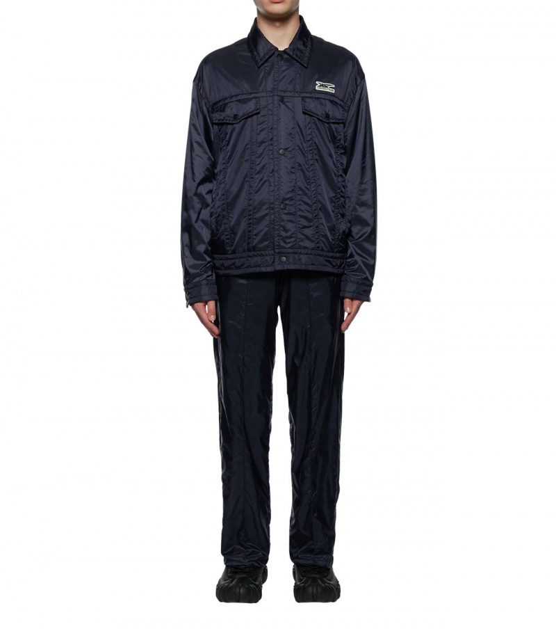 Navy Onitsuka Tiger Jackets | 61480-YFSH