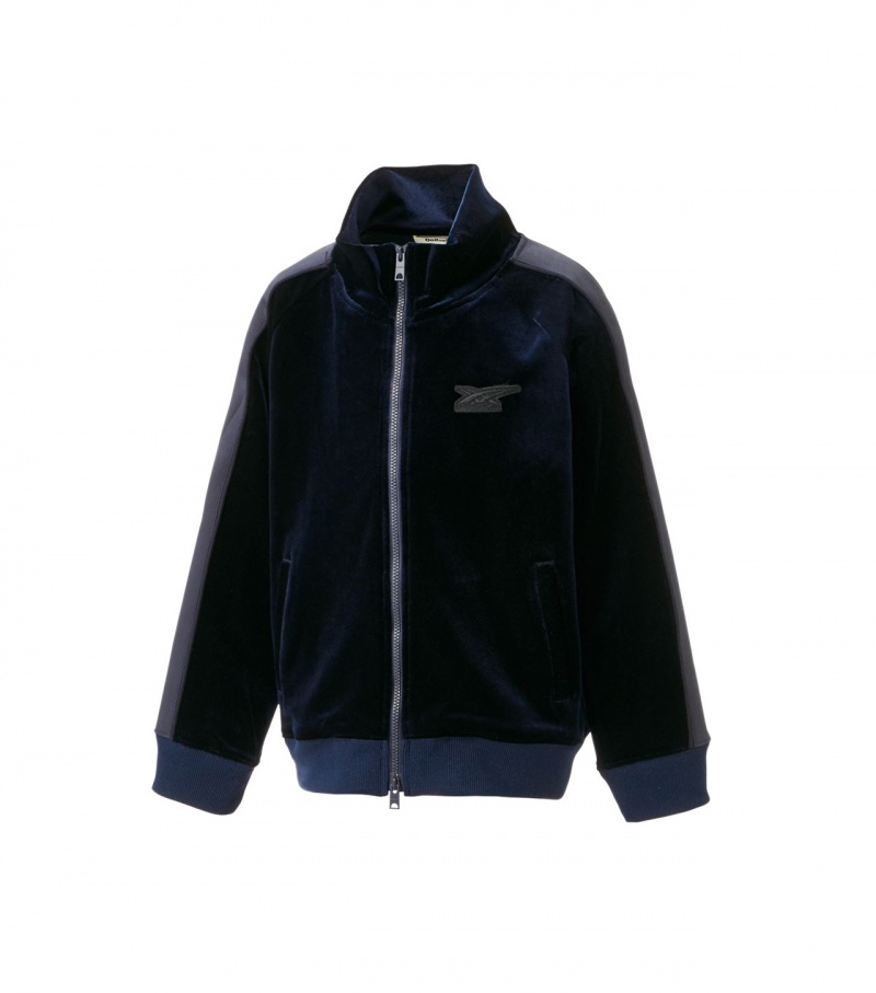 Navy Onitsuka Tiger P Track Tops | 36512-FQRB